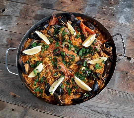 Fideuà aux fruits de mer